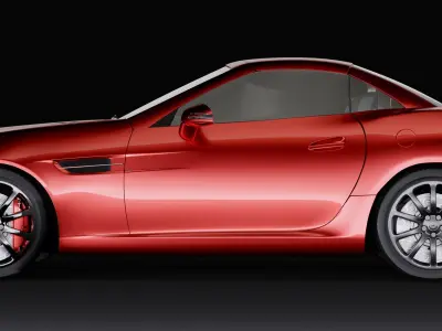 Mercedes SLK 350 3D model