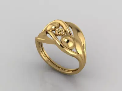 Women Plain Ring Ready STL 3DM Models Womens Rings 3D models 3D print model