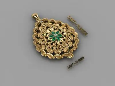 FASION PENDANT 3D model