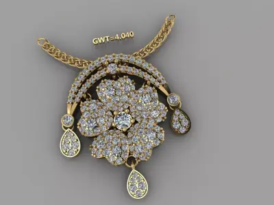FASIONS PENDANT 3D model
