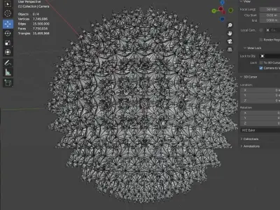 religion kaleidoscope decorative accessories 3D model