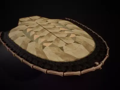 building 13 Low-poly 3D model