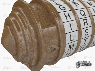 Cryprex Rusty Low-poly 3D model