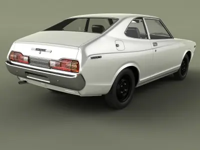 Datsun Violet 710 2-door sedan 3D model