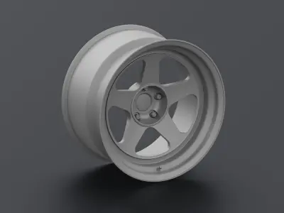 Rotiform ROC-H Hoonigan Rim 3D Model 3D model