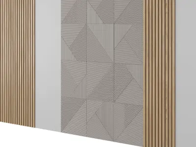 Decorative Wall Panel 03 3D model