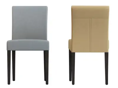 Crate and Barrel - Lowe Leather Chair 3D model
