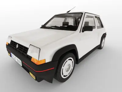 Renault Super 5 3D model