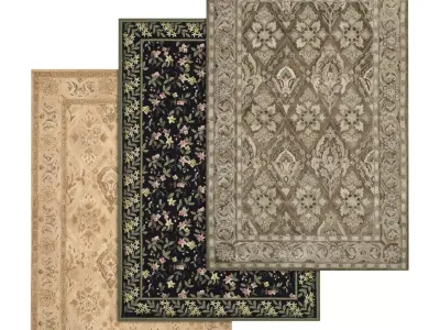 Rug Set 2242 3D model