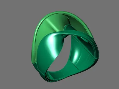 Women Ring Plain Ring Ready STL 3DM Models Womens Rings 3D print model get