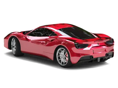 Ferrari 488 GTB 3D model