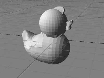 Toys - Duck 3D model