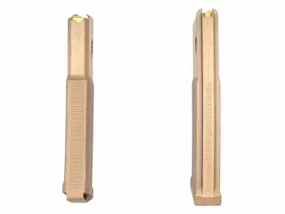 DD Magazine FDE 32 RND  Low-poly 3D model