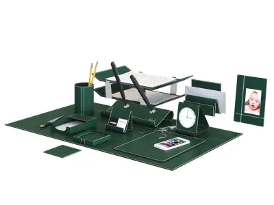 Desk Set for Executive  Director 3D model