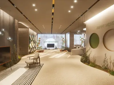 Celebration Event Place - Cafe B 3D model