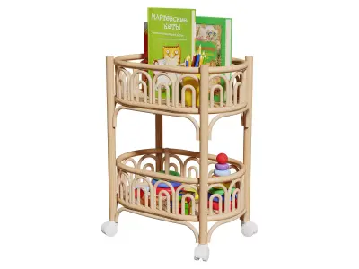 Ellie Organising and Crafts Cart  3D model