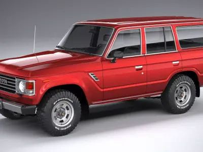 Toyota Land Cruiser J60 1980 3D model