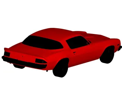 Chevrolet Camaro 1975 3D model