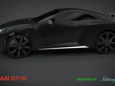 Nissan GT-R Free 3D model