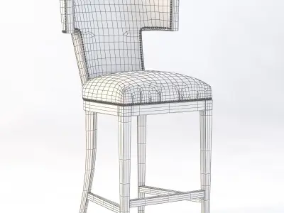 Jacob Bar Stool 3D model