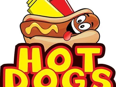 3D Low poly CARTOON lovely hotdog truck Low-poly 3D model