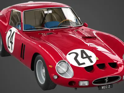 Ferrari 250 GTO - 4293GT - Complete 3D model