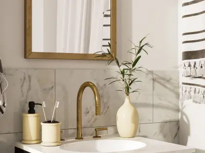 Bathroom interior 3D model