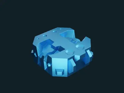 Sci fi Object 1 3D print model