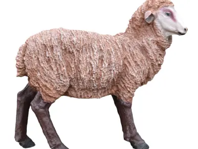  Garden figure Sheep 3D model