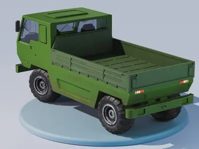 Truck 3D model 9