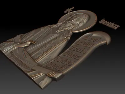 Prophet Ezekiel 3D model