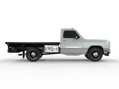 Truck Dodge D100 1978 3D model