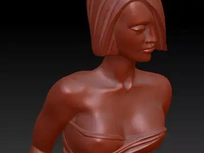 Model at Fashion show 3d Print model 3D print model