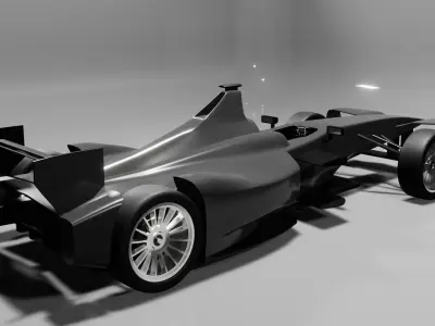 Formula E Gen 1 Car 3D model