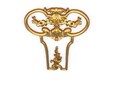 Classic decor ornament 312 3D model