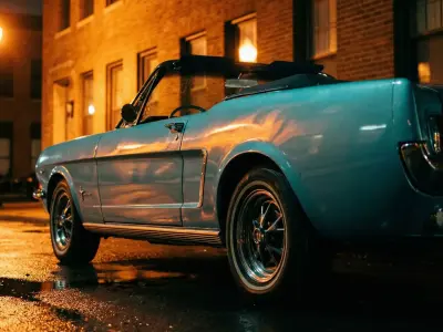 1965 FORD MUSTANG CONVERTIBLE  3D model