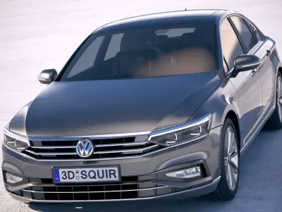 Volkswagen Passat 2020 3D model
