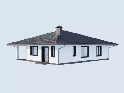 Residential house 3D model