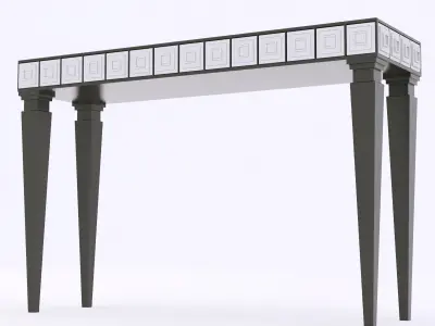 Roberto Ventura SP17 console table 3D model