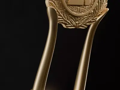 Centurion Statue 3D model