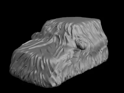 Car cover Low-poly 3D model by strugglestories101