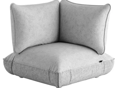 Fatboy Sumo Corner Seat 3D model