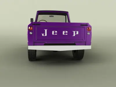 Jeep J2000 J10 Pickup 3D model