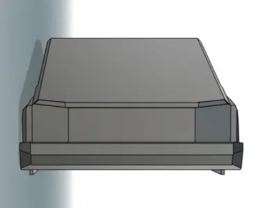 Tesla Cybertruck Basic Model Fusion 360 f3d Free 3D print model