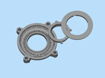 Mold rc Tire Niva off road vehicle How to make RC cars tire 3D print model