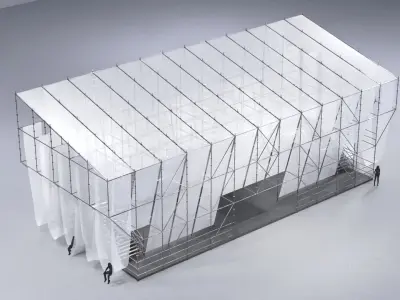 Layher Structure Pavilion 5 3D model