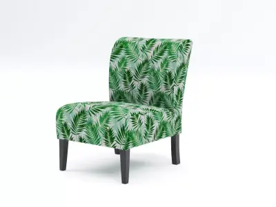 Tropical Accent Chair 3D model
