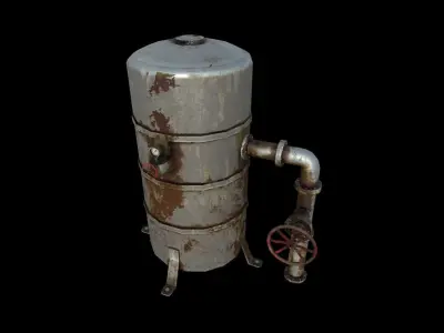 Industrial Prop Pack 1 Low-poly 3D model