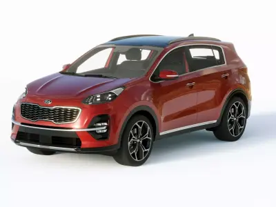 Kia Sportage 2019 3D model