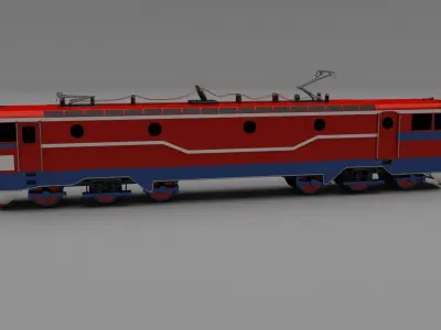 Electric Locomotive 3D model